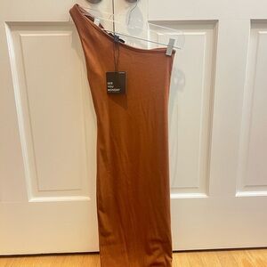 BodyCon One Shoulder Dress